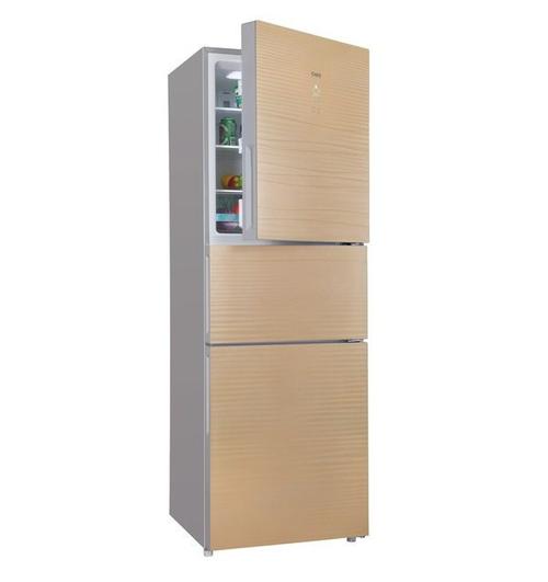 家用电器 冰箱 三门冰箱 特价美菱冰箱bcd-248wip3bk chiq智能风冷三